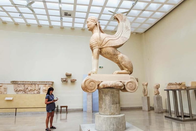 Athens: Mythology of Delphi, Museum and Arachova Guided Tour - The museum’s Charioteer and other treasures