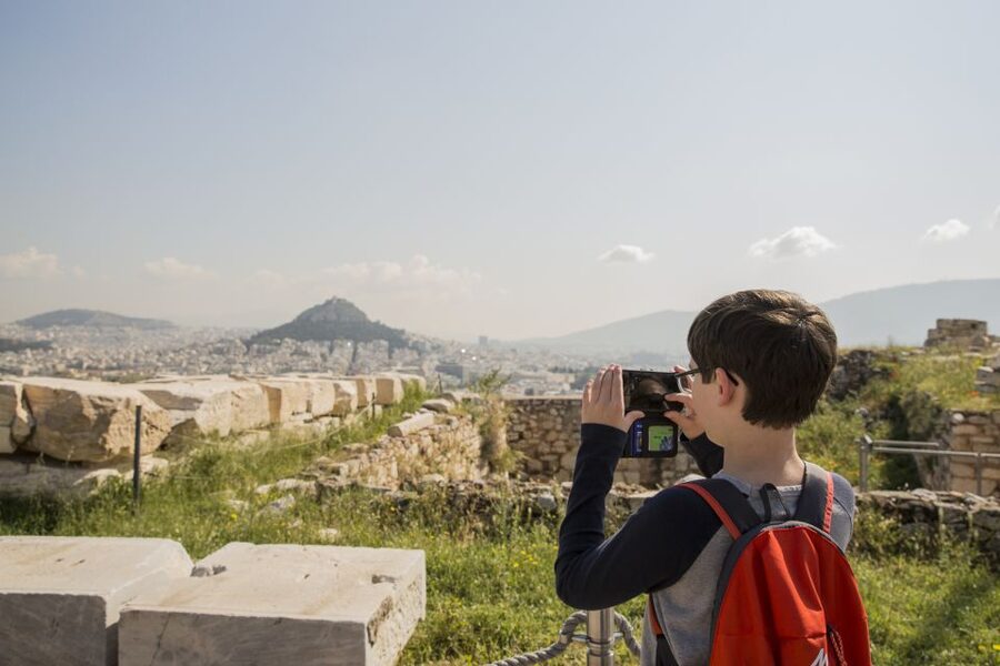 Athens: Mythology Tour for Families - The Erechtheion and the story of Athena