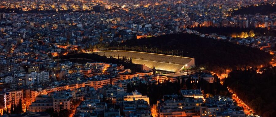 "Athens Night Experience - 4Hours" - Athens after dark, with the Acropolis above you