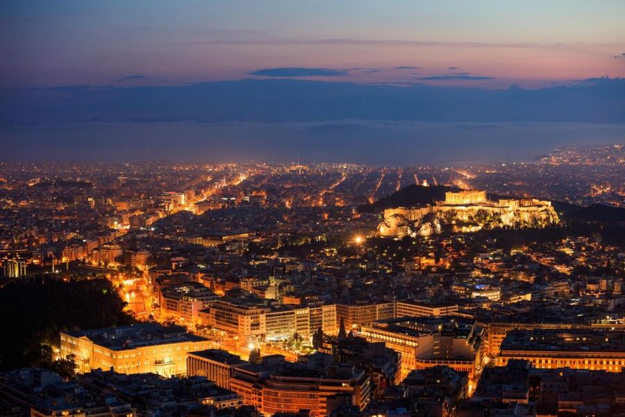 "Athens Night Experience - 4Hours" - The Acropolis gets the longest stop