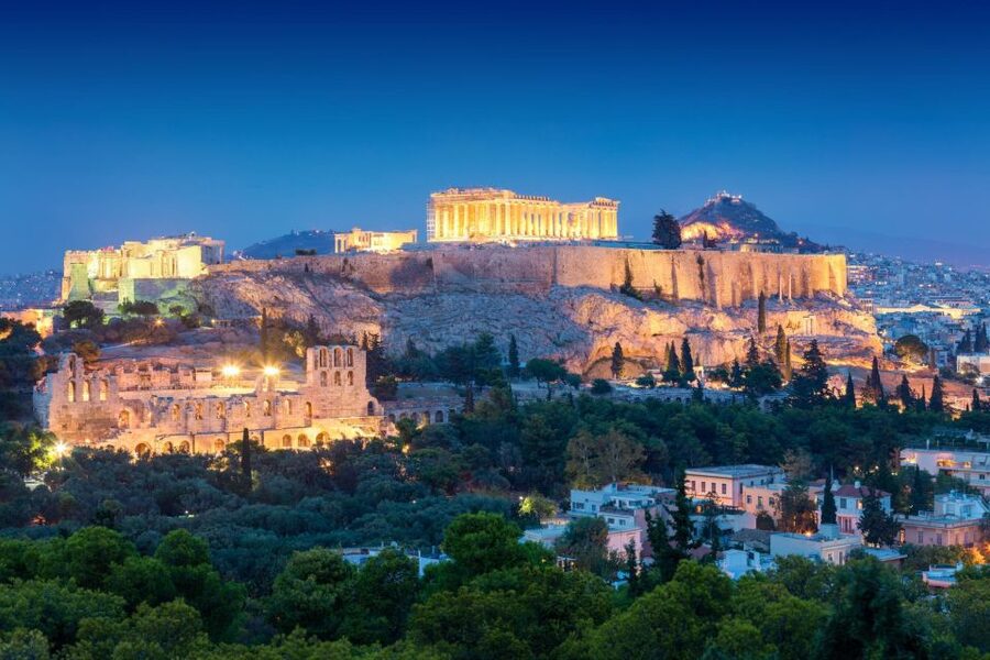 "Athens Night Experience - 4Hours" - Plaka is the evening’s breathing space