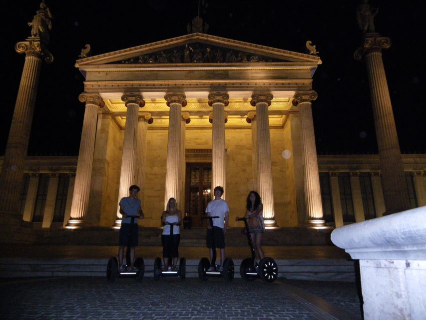 Athens Night Tour: 3 Hours by Segway - Areopagus, Thiseio, and the old city