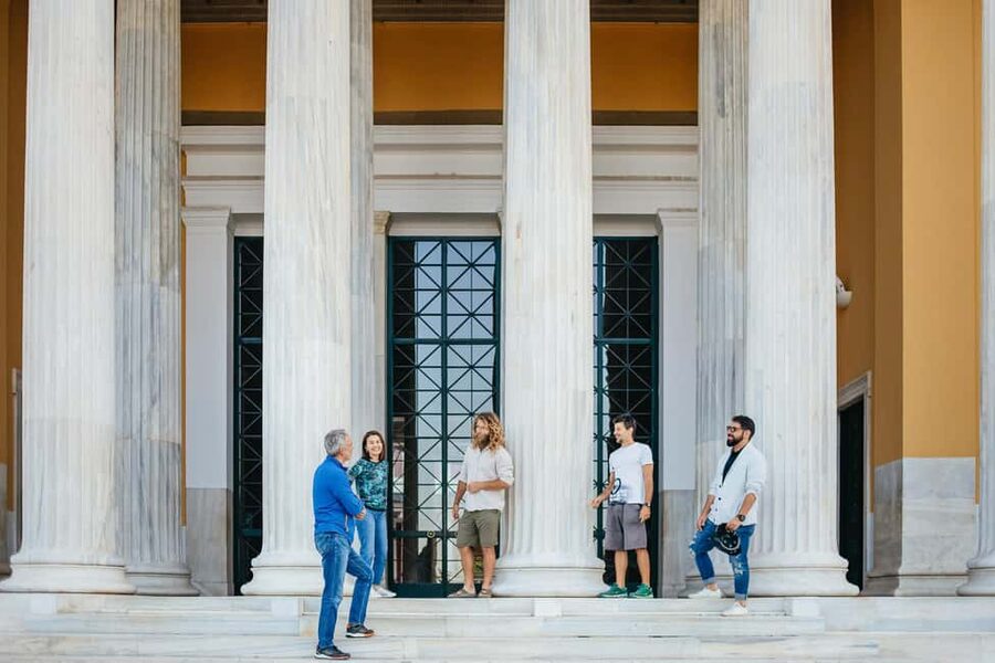 Athens: Old Town Highlights Guided E-Bike Tour - Filopappou Hill and views over Athens