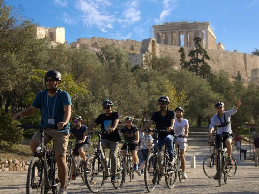 Athens: Old Town Highlights Guided E-Bike Tour - From the Acropolis metro to the old center