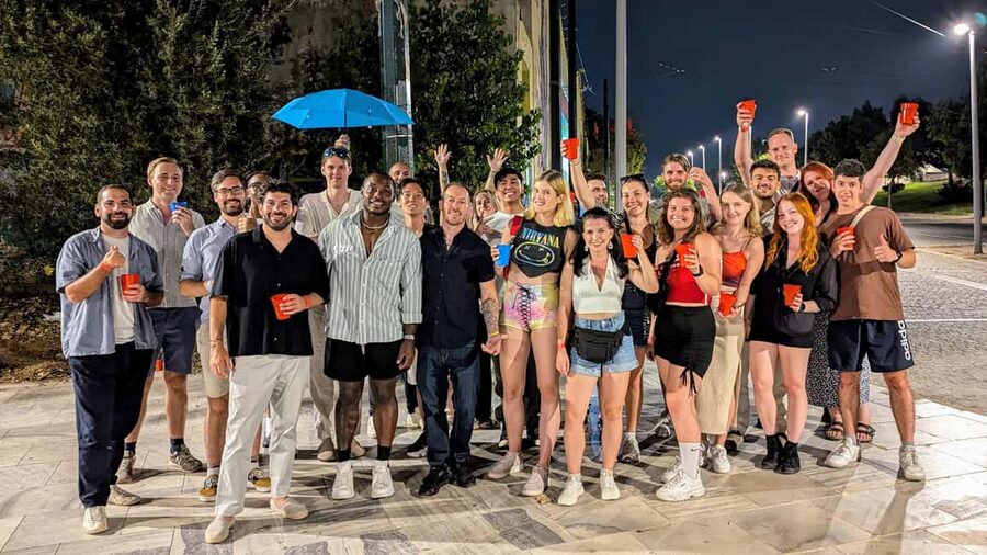 Athens Party Pub Crawl with Unlimited Drinks & Club Access - Starting opposite Thisio metro station