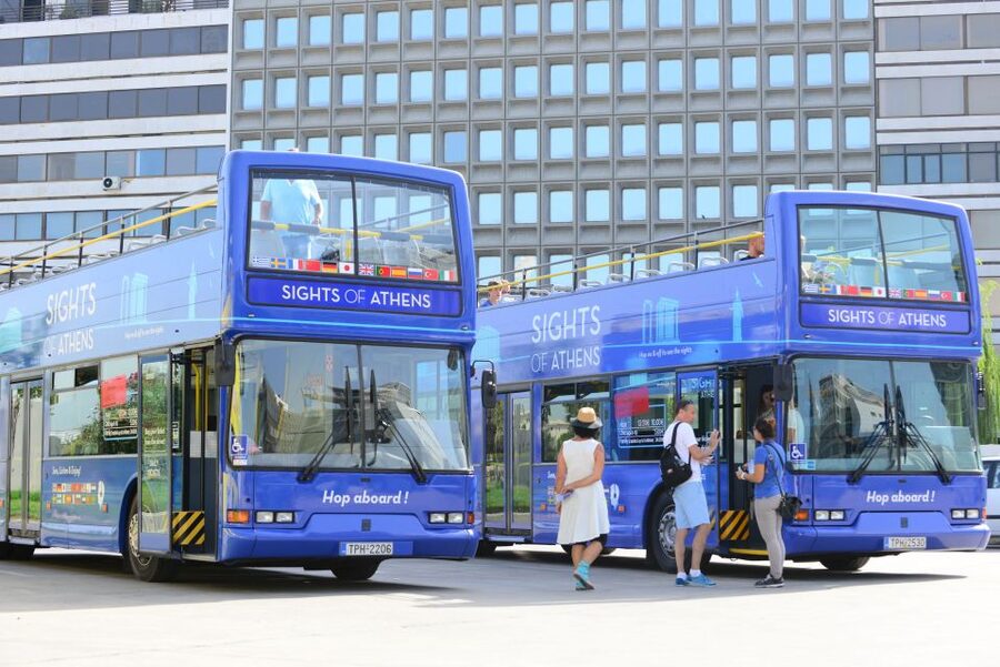 Athens, Piraeus, and Coastline: Blue Hop-On Hop-Off Bus - Orange Line: Athens beyond the Acropolis
