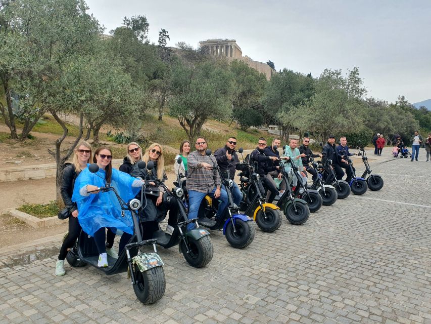 Athens: Premium Guided E-Scooter Tour in Acropolis Area - The Observatory, the secret stop, and the Pnyx