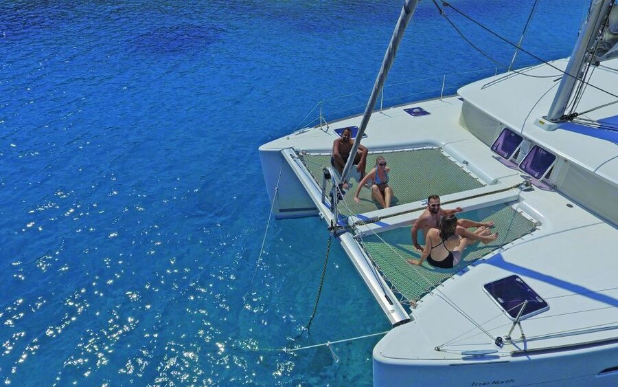Athens: Riviera Catamaran Cruise with Meal and Drinks - At a glance