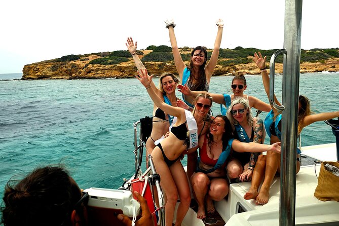 Athens Riviera Catamaran tour with fresh Meal Drinks and Swimming - What the $157.28 fare gets you