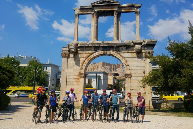 Athens Scenic Bike Tour with an Electric or a Regular Bike - A cathedral, Plaka lanes, and Acropolis views