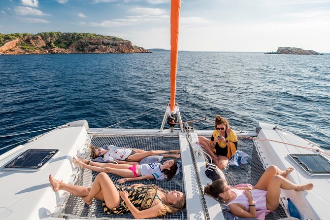 Athens Semi Private Sunset Catamaran Cruise with meal & drinks - Vouliagmeni: a first chance to swim