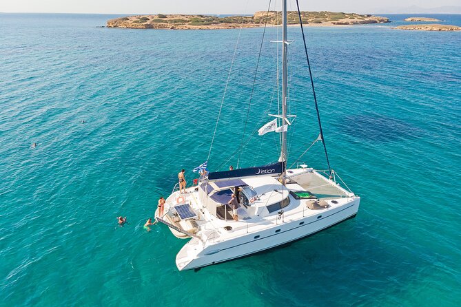 Athens Semi Private Sunset Catamaran Cruise with meal & drinks - A meal that makes this more than a boat ride
