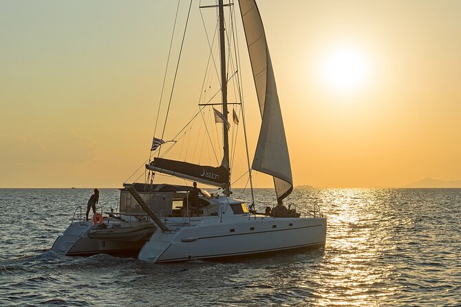 Athens Semi Private Sunset Catamaran Cruise with meal & drinks - What to know before you book