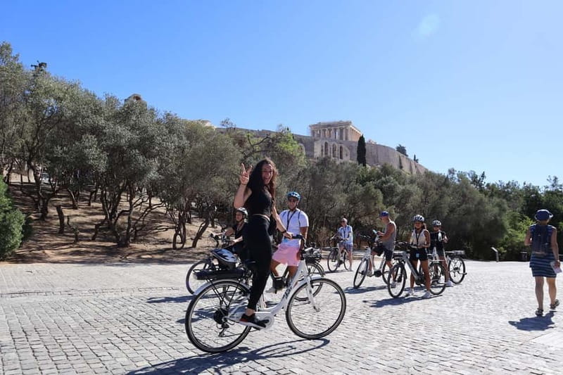 Athens: Small-Group E-Bike Tour of Historic Highlights - Athens from the Acropolis promenade