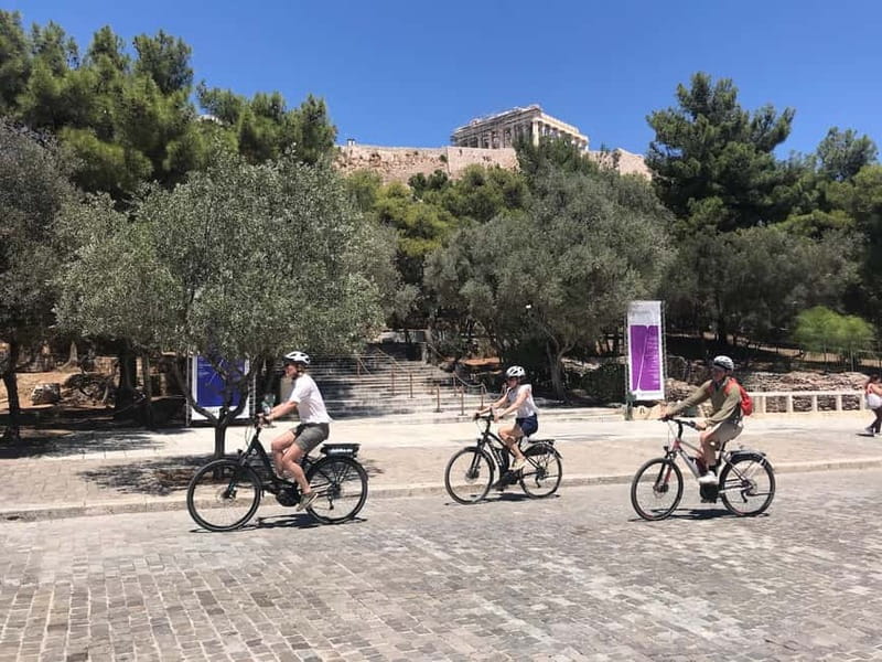 Athens: Small-Group E-Bike Tour of Historic Highlights - Hadrian’s Arch and the marble stadium