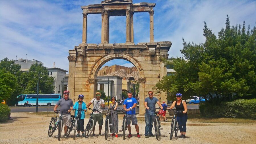 Athens: Sunset Bike Tour - A golden-hour ride with a useful purpose