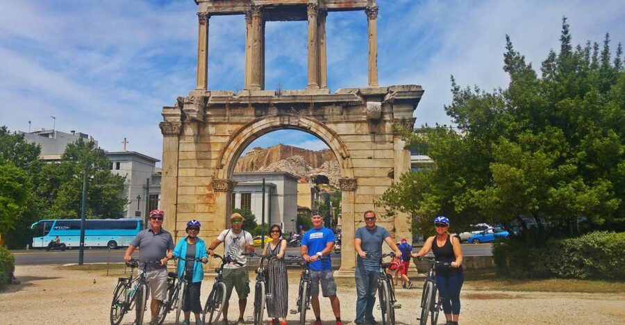 Athens: Sunset Bike Tour - What the 150 minutes cover