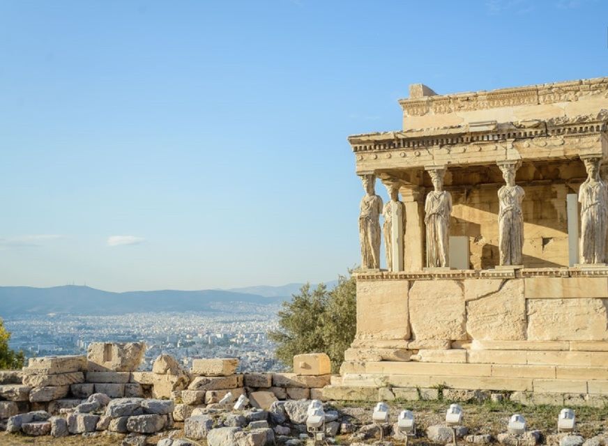 Athens: The Acropolis Walking Group Tour with a French Guide - Passing the Odeon and the Propylaeum