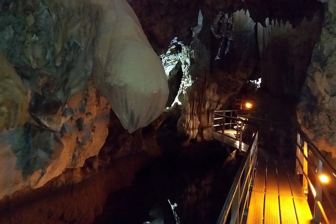 Corinth, Cave of Lakes, Odontotos Railway Private Tour with Greek Lunch Included - The Odontotos train follows the gorge