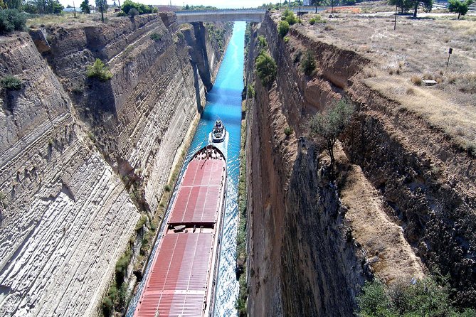 Corinth, Cave of Lakes, Odontotos Railway Private Tour with Greek Lunch Included - Mega Spilaio offers a monastery alternative