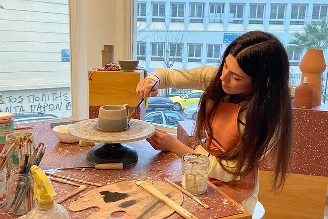 Create and paint your own ceramic piece in a workshop in Athens - A welcome break from Athens sightseeing