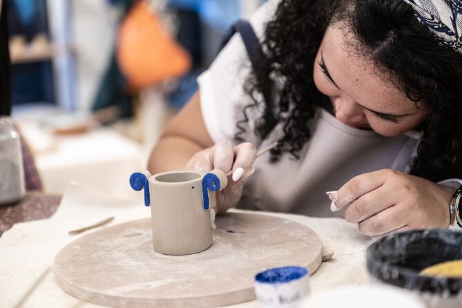 Create and paint your own ceramic piece in a workshop in Athens - What the $60.34 price covers