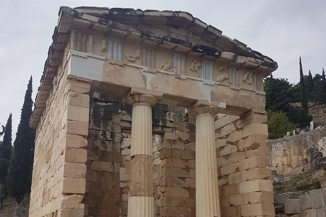Delphi Guided Small Group Day Tour from Athens - At Delphi, myth meets stone