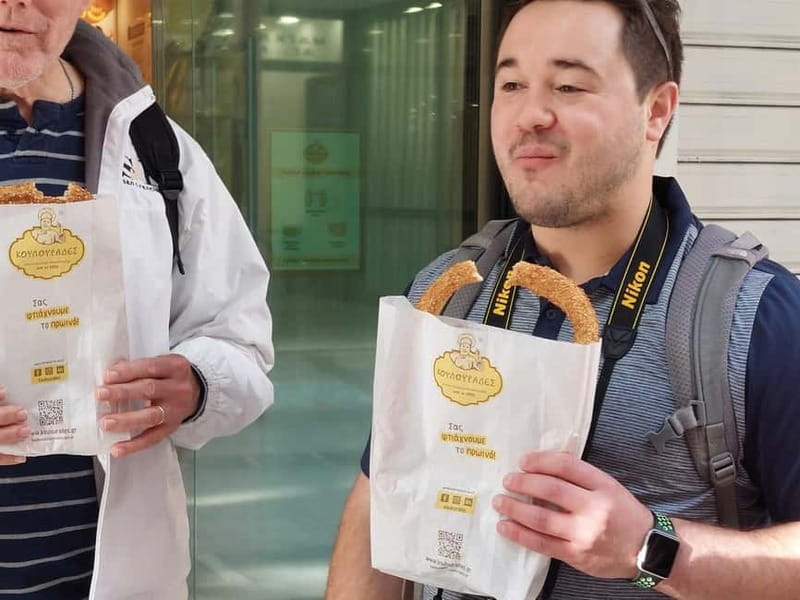 Eat Your Way Through Athens: A Local Food Walk - Greek coffee, loukoumades and koulouri