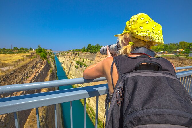Epidaurus, Mycenae and Nafplio Small-Group Tour from Athens - Corinth Canal: a quick stop with a dramatic view
