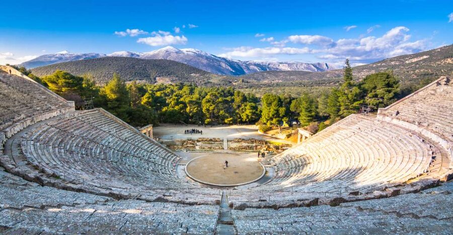 Epidaurus: Temple of Asclepius & Theatre with optional audio - The theatre is the reason to come