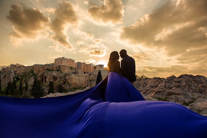 FLYING DRESS Photoshoot in Athens - Greece - Forty minutes calls for a little preparation