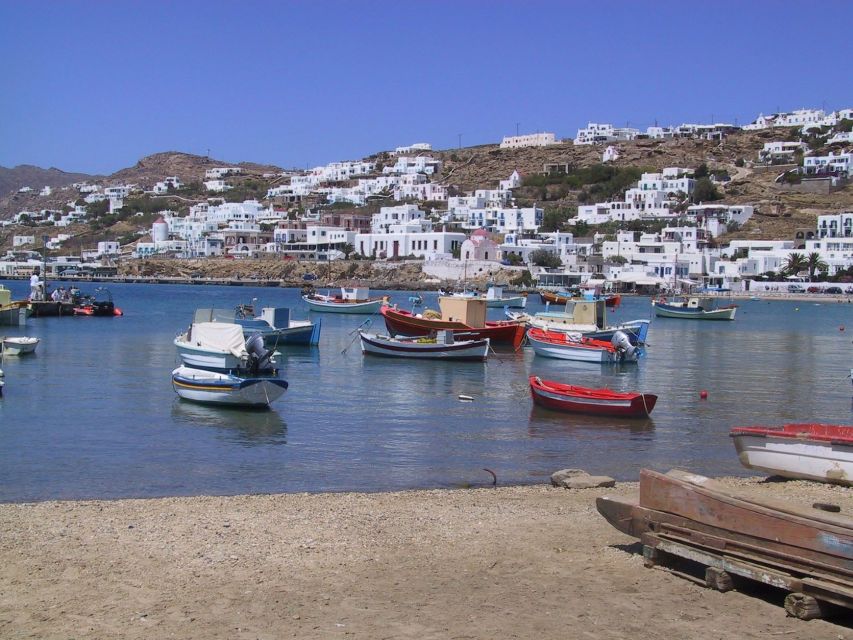 From Athens: 2-Day Santorini and Mykonos Trip - Morning transfer and a short hop to Mykonos