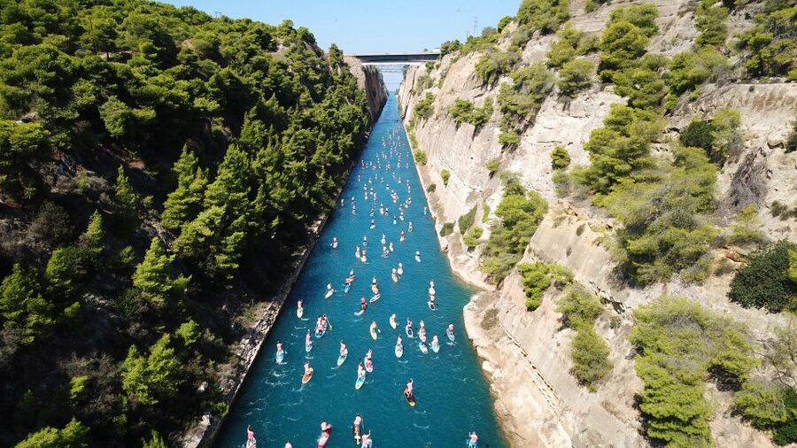 From Athens: Ancient Corinth Day Trip with Canal & VR Guide - A little help from the host, without a guided site tour