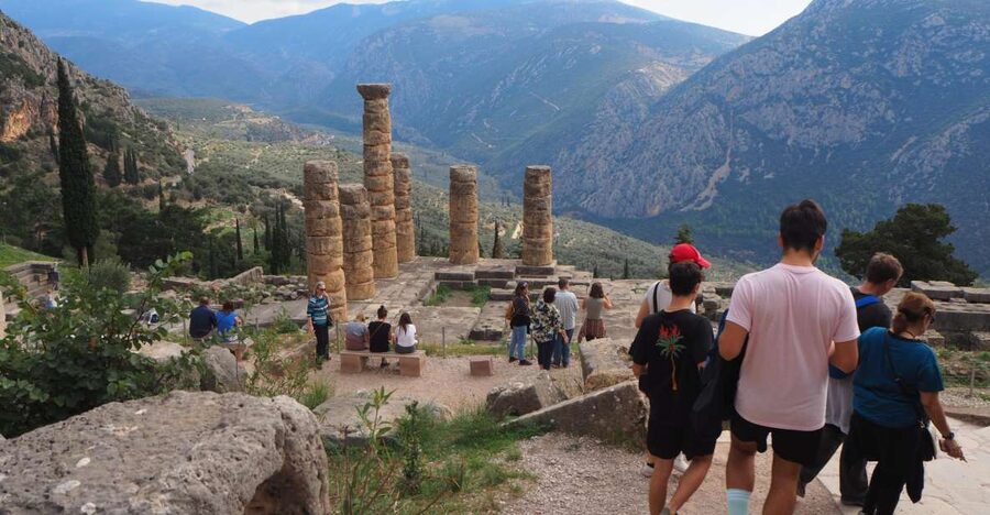 From Athens: Day Tour to Delphi - Lunch in Delphi, then a short Arachova stop