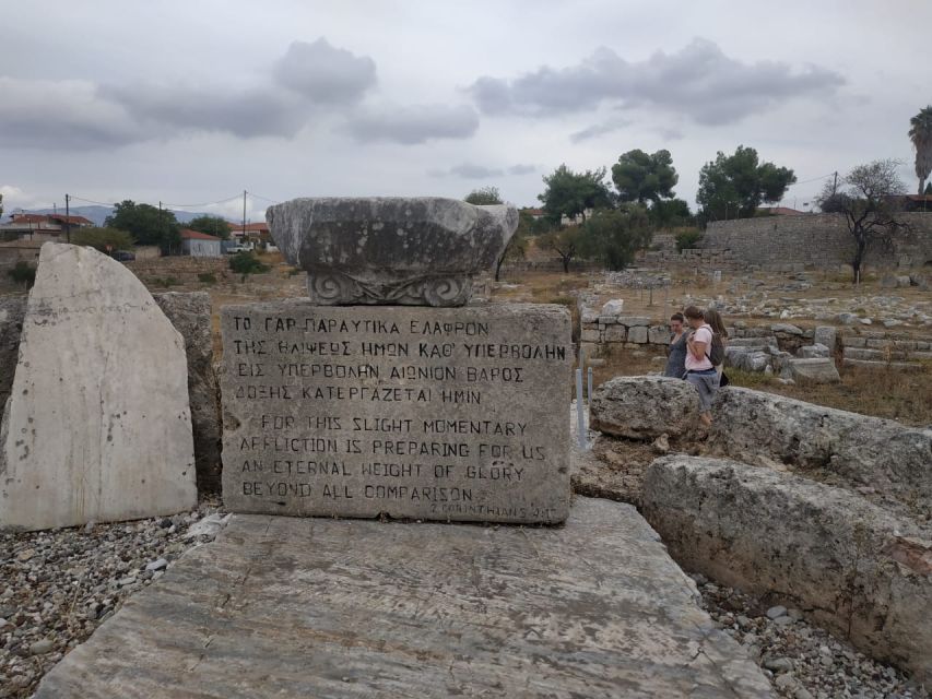 From Athens: Half-Day Biblical Corinth Tour - Lunch, free time, and the schedule puzzle