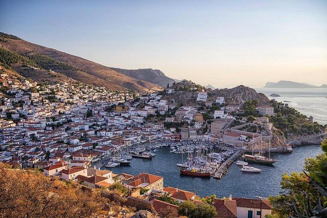 From Athens: Hydra, Poros, and Aegina Day Cruise with Lunch - A full day at sea, with three different island stops