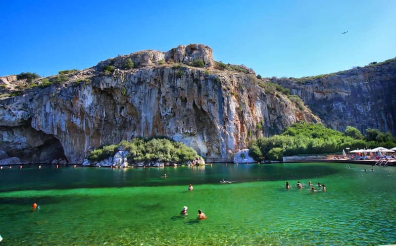 From Athens: Lake Vouliagmeni Spa & Temple of Poseidon Tour - Temple of Poseidon: views before details