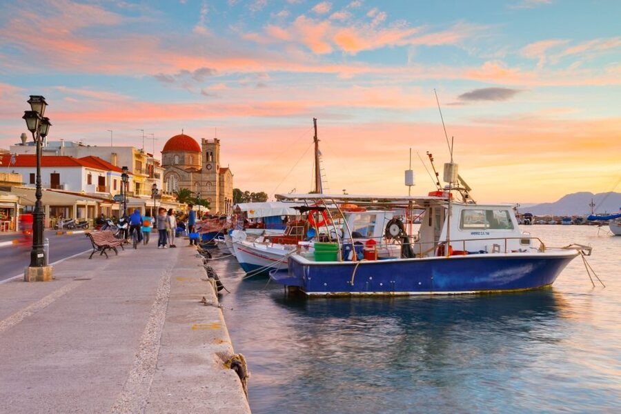 From Athens: Saronic Islands Full-Day Cruise with VIP Seats - From Athens hotel pickup to the port