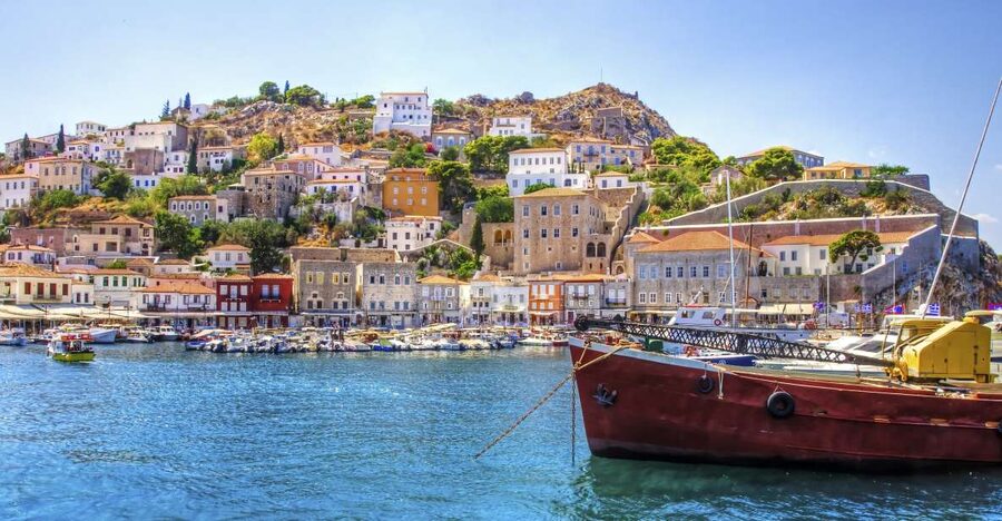 From Athens: Saronic Islands Full-Day Cruise with VIP Seats - Hydra: stone houses and a short shore visit
