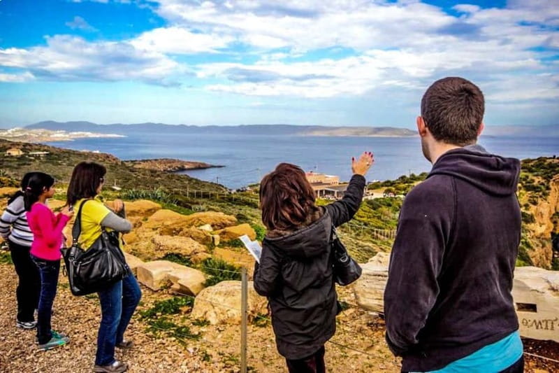 From Athens: Temple of Poseidon & Cape Sounion Half-Day Tour - Poseidon’s temple, high above the sea