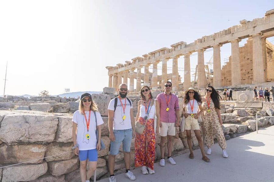 From Cruise Port: The Acropolis & Athens Highlights Tour - Entering the Acropolis from the south