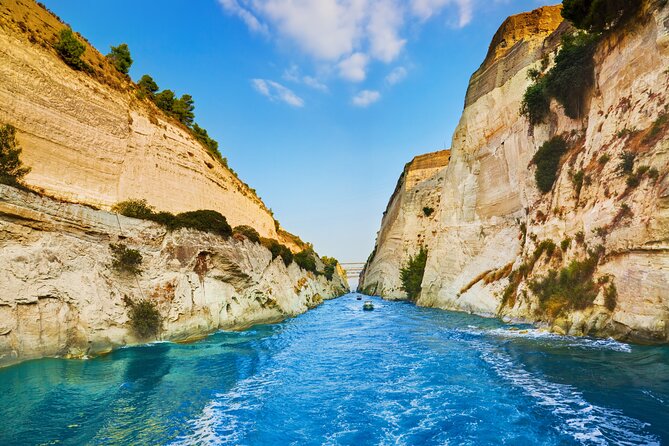 Half Day Ancient Corinth and Canal VR Audio Guided Tour - A canal built through the narrow isthmus