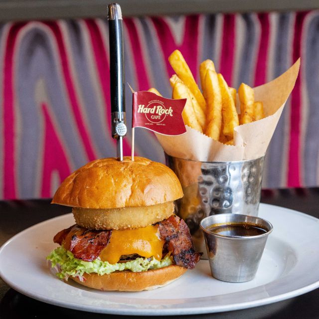 Hard Rock Cafe Athens with Set Menu for Lunch or Dinner - A familiar cafe in central Athens