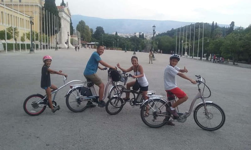 Historic Athens: Small Group Electric Bike Tour - See the Temple of Zeus and Hadrian’s Arch from the street