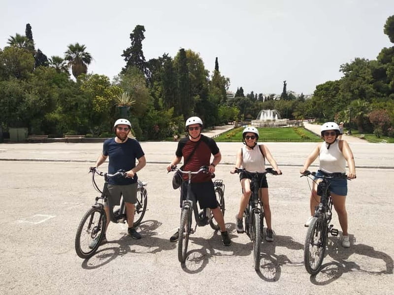 Historic Athens: Small Group Electric Bike Tour - Ride past Parliament and through the National Garden