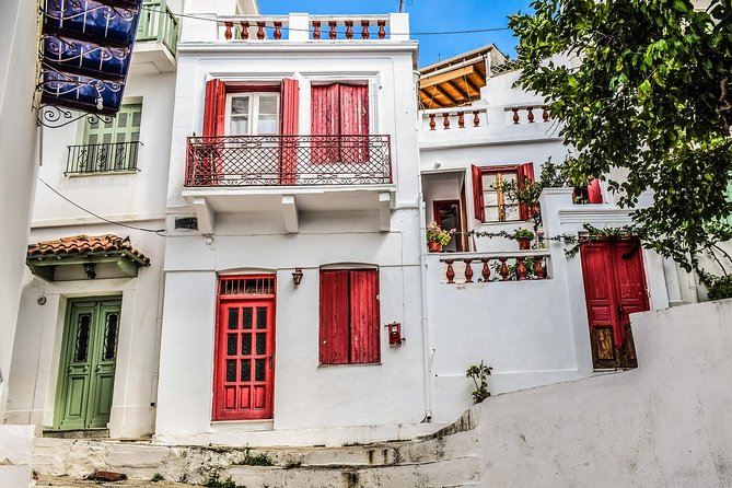 Hydra-Poros-Aegina Islands One Day Cruise With Live Music Dancing & Buffet Lunch - Buffet lunch and onboard entertainment