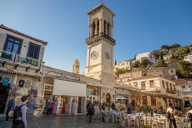 Hydra, Poros and Egina Day Cruise from Athens with Optional VIP Upgrade - Lunch, lounge space and the VIP decision