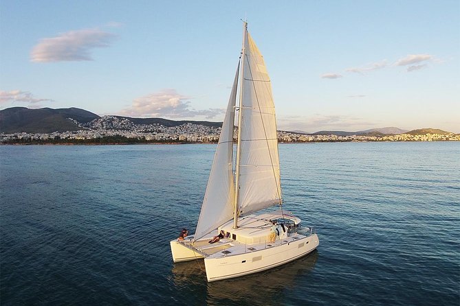 Luxury Catamaran Cruise from Athens with Traditional Greek Meal and BBQ - Choosing between lunch and sunset