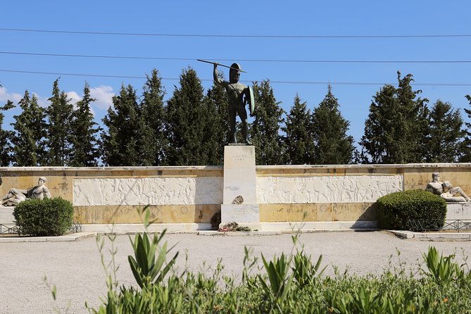 Marathon & Thermopylae Battlefields Private Day Tour from Athens - The Leonidas monument and open battlefield