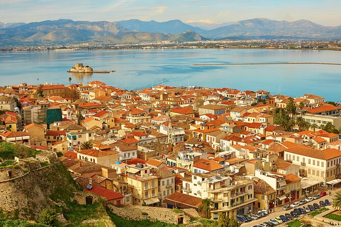 Mycenae, Epidaurus & Nafplio Full-Day V.R audio guided Tour - The Corinth Canal makes a sharp first impression